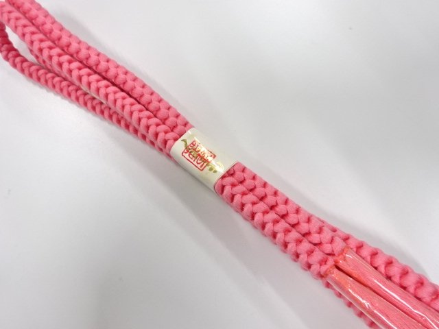 未使用品　正絹　手組帯締め